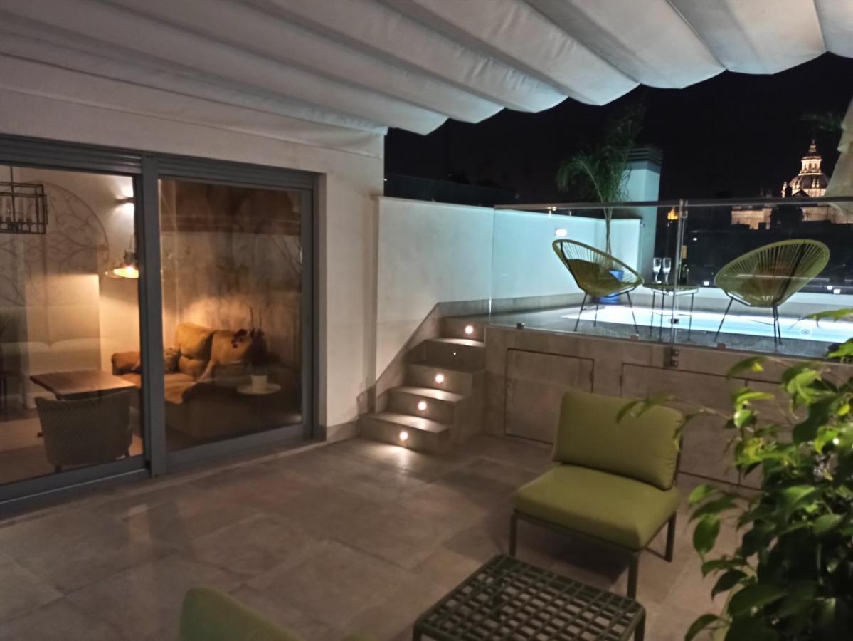 Luxury Penthouse With Private Pool Setas Monument Apartment Севиля Екстериор снимка